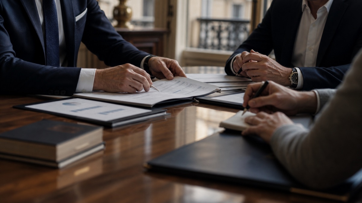 Échange confidentiel avec un dirigeant d’entreprise