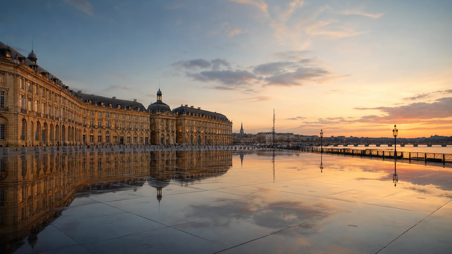 Vue patrimoniale premium de Bordeaux