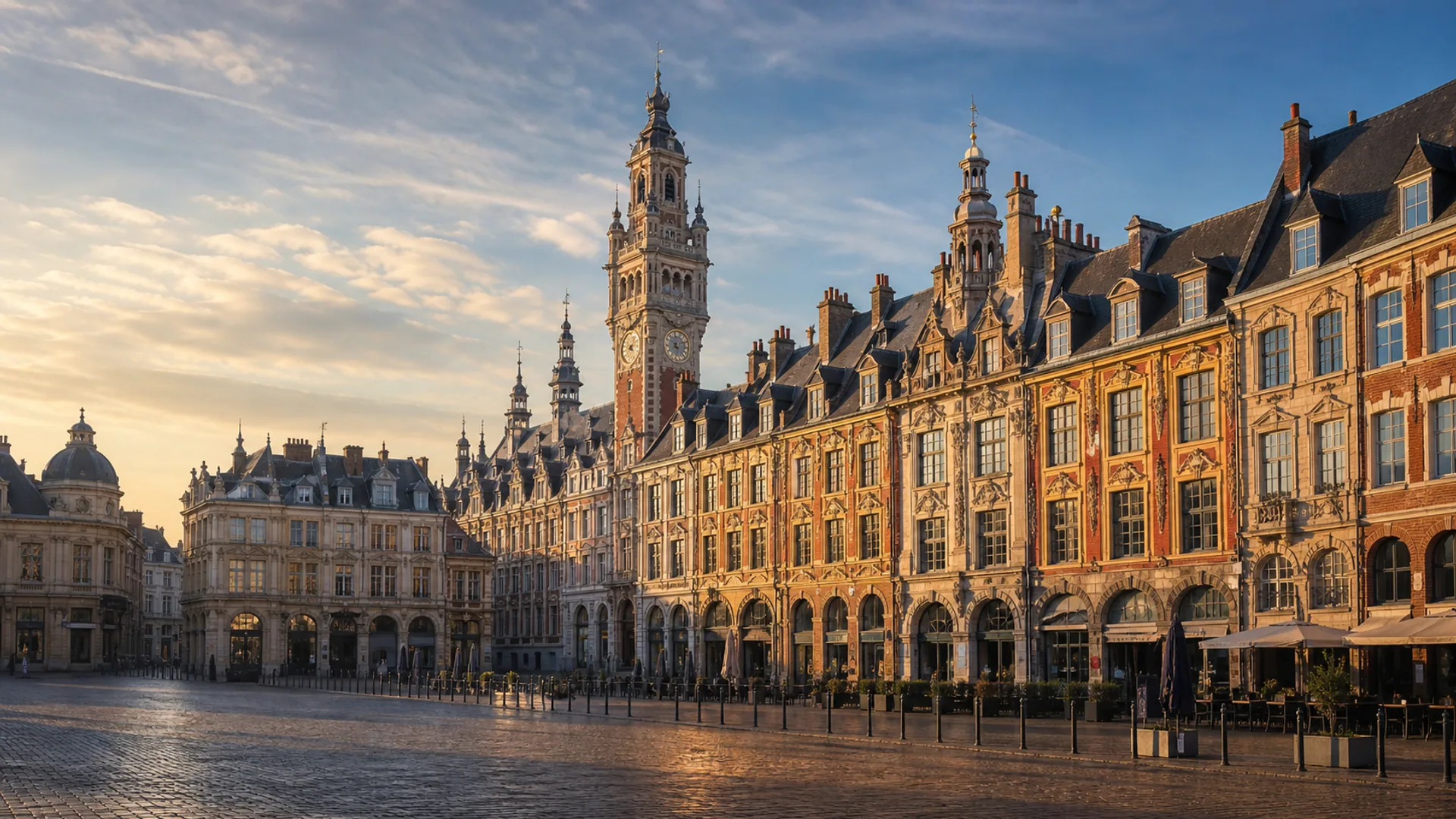 Vue patrimoniale premium de Lille