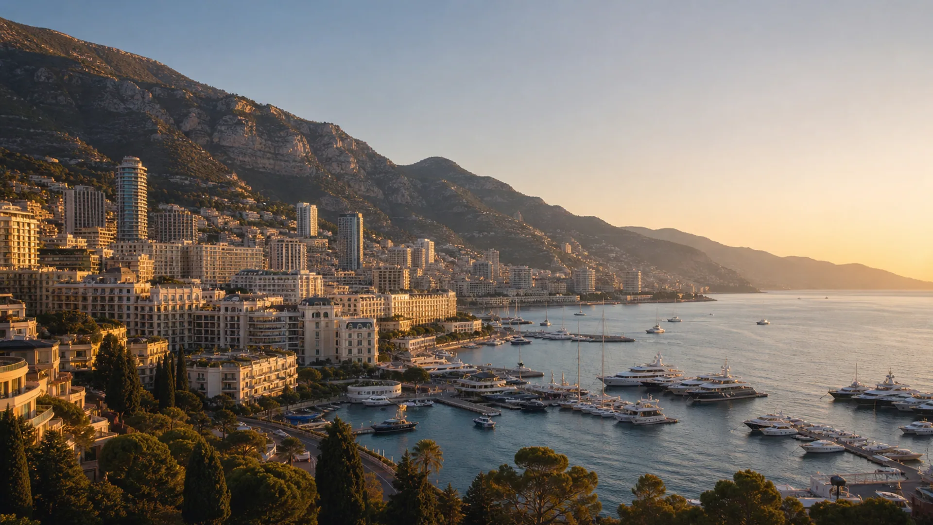 Vue patrimoniale premium de Monaco