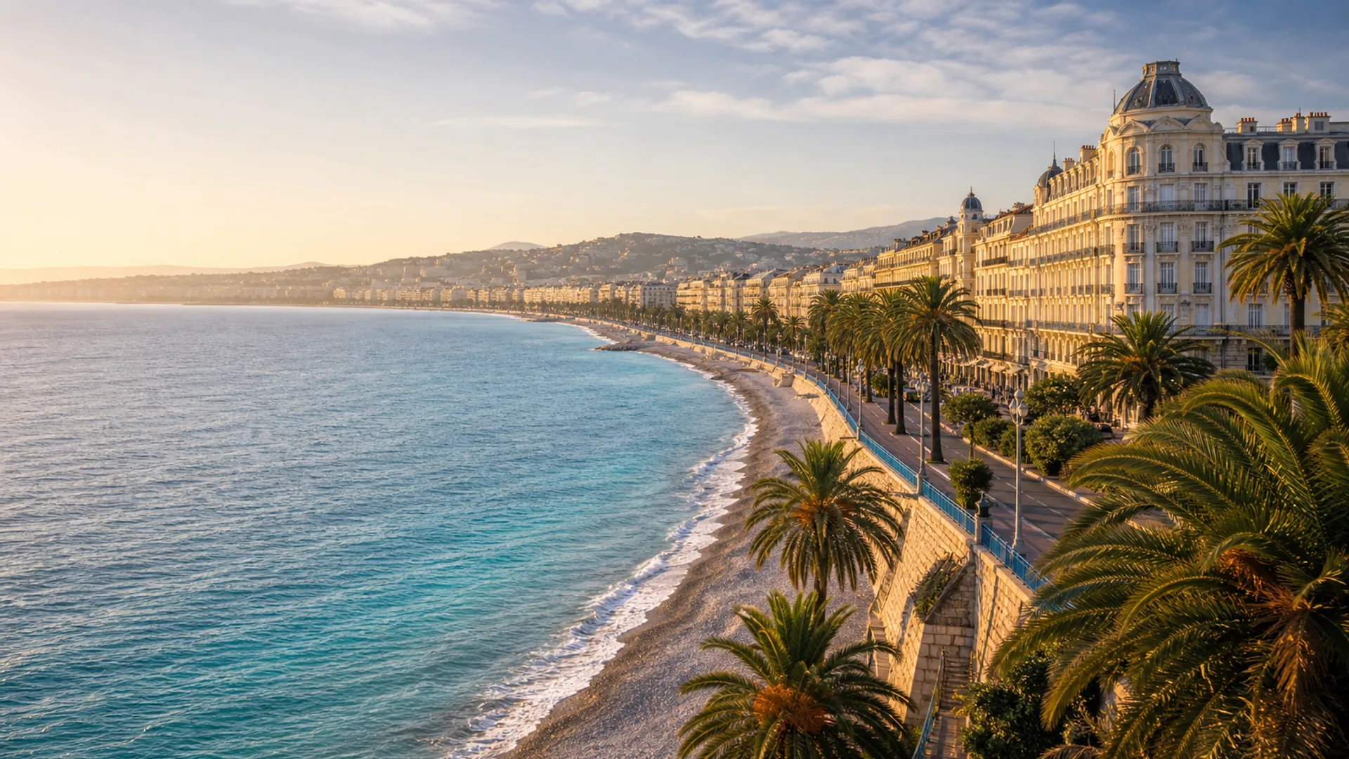 Vue patrimoniale premium de Nice et Côte d'Azur
