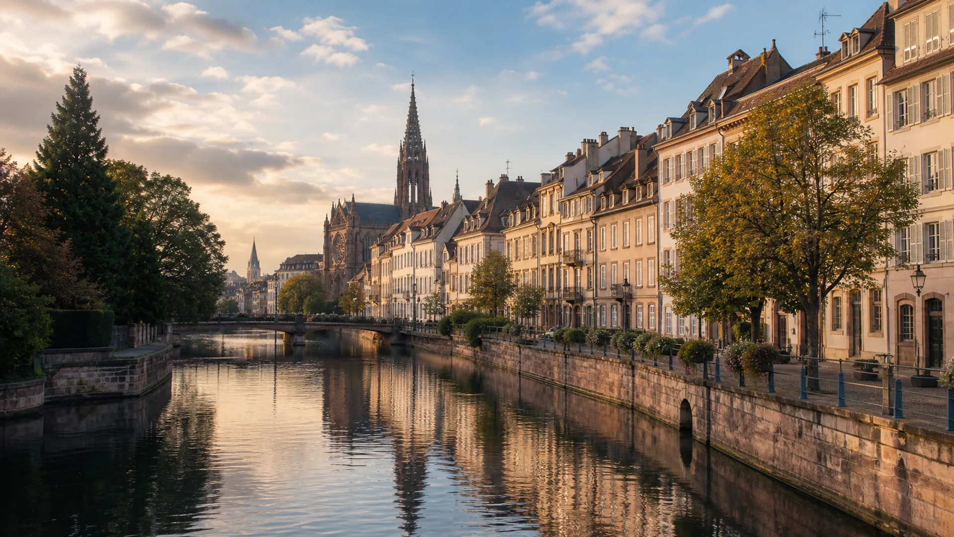 Vue patrimoniale premium de Strasbourg